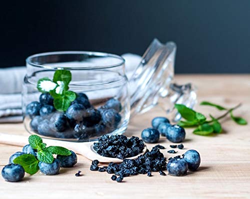 Organic Dried Blueberries - Non-GMO, Kosher, Raw, Vegan, Unsulfured, Bulk - by Food to Live