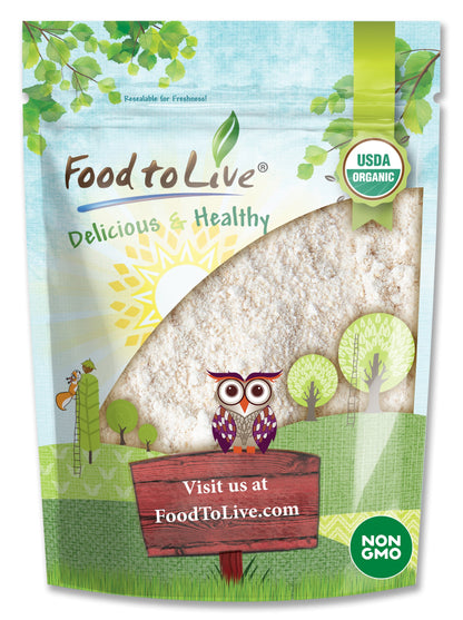 Organic Oat Flour - by Food To Live