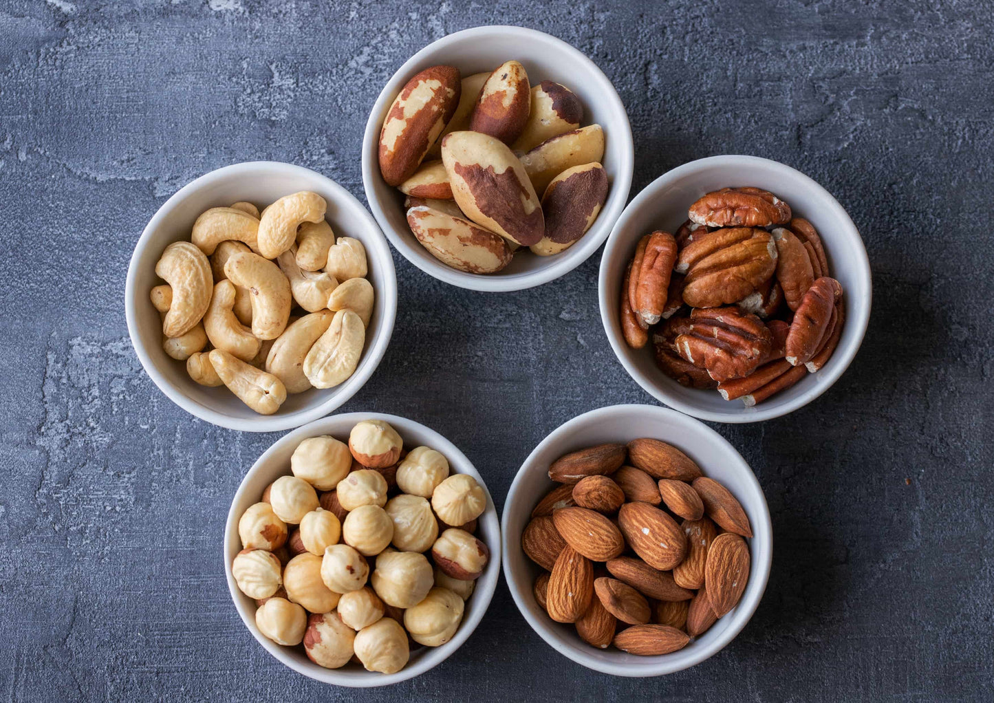 Deluxe Unsalted Nuts Mix – A Blend of Dry Roasted Pecans, Cashews, Hazelnuts, Almonds, Brazil Nuts. Oven Roasted, No Oil Added, Vegan, Kosher, Bulk. Wholesome Snack. Full of Protein, Fiber