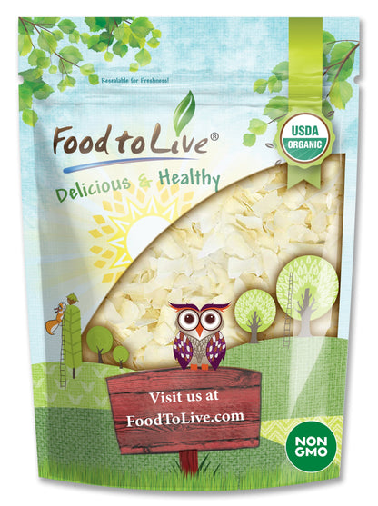 Organic Coconut Chips - by Food To Live