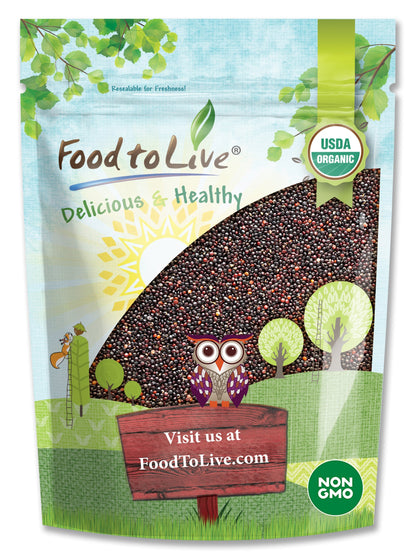 Organic Black Quinoa - by Food To Live