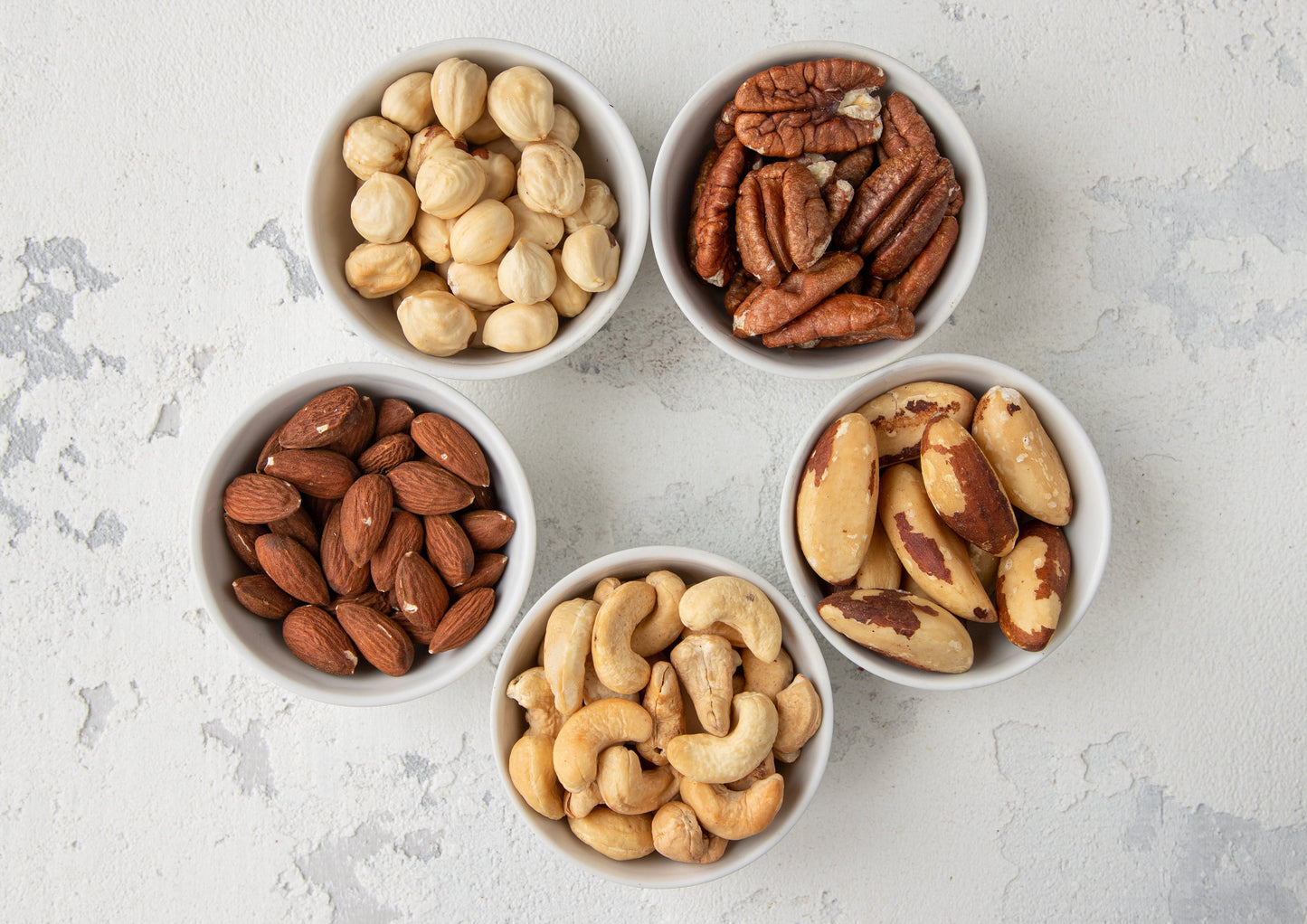 Deluxe Nuts Mix — A Blend of Dry Roasted Pecans, Cashews, Filberts, Almonds, Brazil Nuts with Himalayan Salt. Oven Roasted and Lightly Salted. No Oil Added, Vegan, Kosher, Bulk. Great Snack