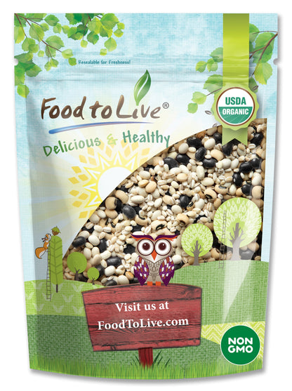 Organic Black Bean Soup Mix - by Food To Live