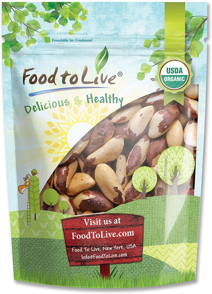 Organic Brazil Nuts - by Food To Live