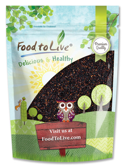 Black Quinoa - by Food To Live
