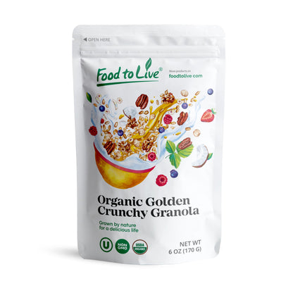Organic Golden Crunchy Granola - by Food To Live
