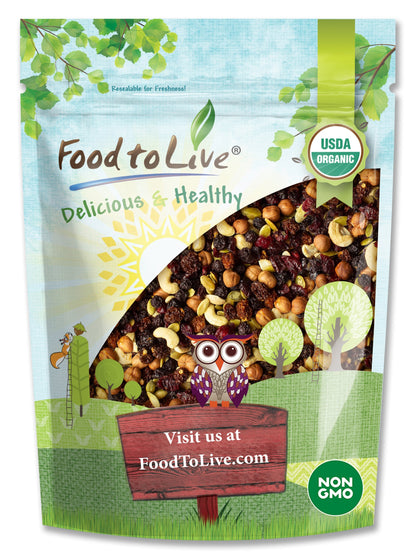 Organic Snack Mix - by Food To Live