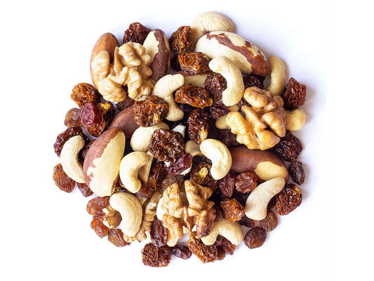 Organic Energy Trail Mix — Non-GMO, Raw, contains Cashews, Golden Berries, Raisins, Walnuts, and Brazil Nuts. Vegan, Bulk - by Food to Live