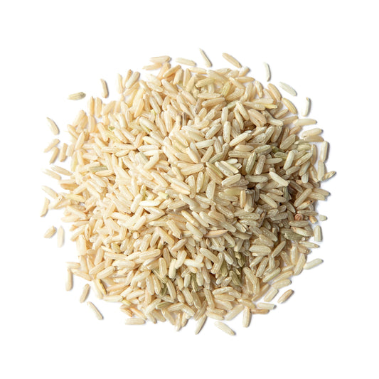 Jasmine Brown Rice - Whole-Grain and Long-Grain Thai Rice, Vegan, Kosher, Bulk. Higher in Fiber than White Jasmine Rice. Great as Side Dish. Perfect for Thai Curries, Pilafs, and Desserts