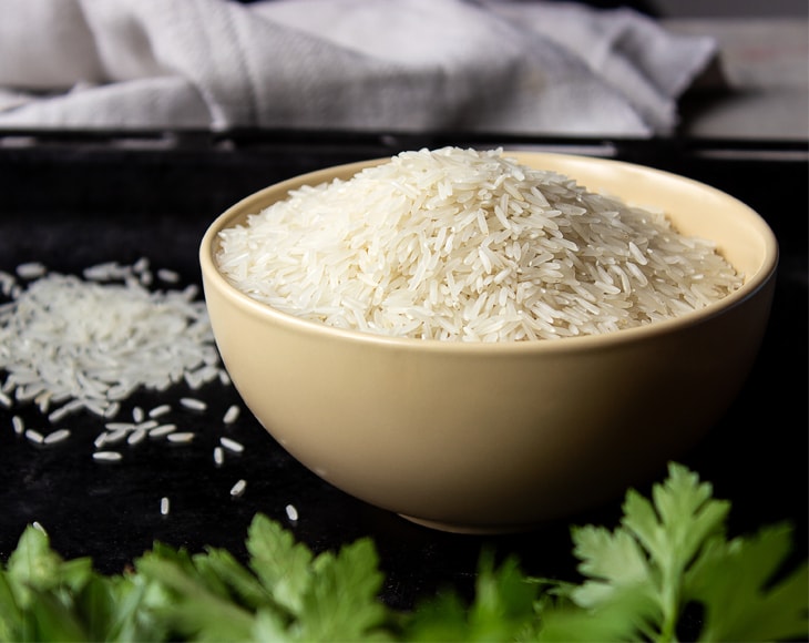 Organic Basmati White Rice — Non-GMO, Raw, Non-Irradiated, Kosher, Vegan, Bulk - by Food to Live