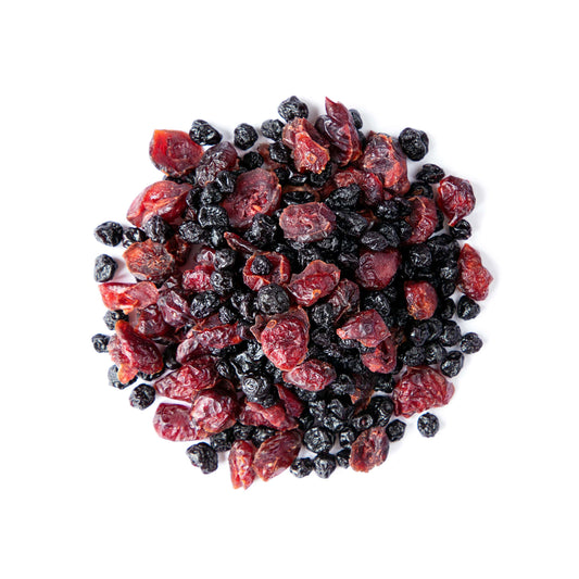 Organic Essential Berries Mix with Cranberries and Blueberries - Non-GMO, Kosher, Vegan, Unsulfured, Bulk