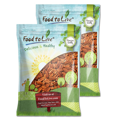 Pecans — Non-GMO Verified, Kosher, Raw, Vegan, No Shell, Sirtfood- by Food to Live