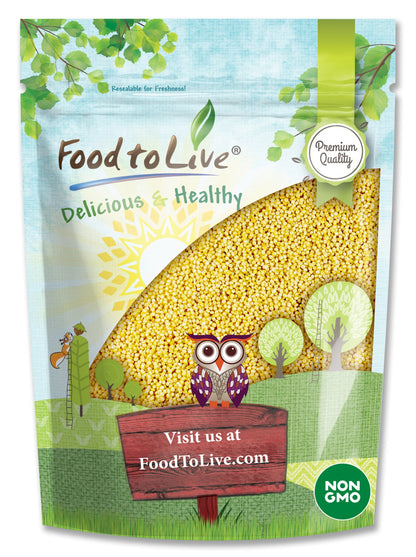Hulled Millet - by Food To Live