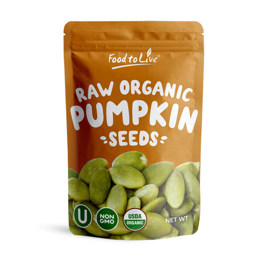 Organic Sprouted Pumpkin Seeds with Himalayan Salt – Non-GMO, Lightly Salted, Raw, Keto and Paleo Friendly, Vegan, Bulk. Highly Nutritious Superfood. Great for Snacking, Salads, and Soups