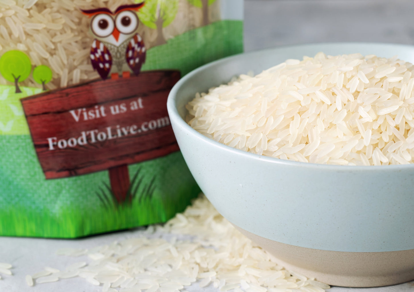 Organic Parboiled Long Grain White Rice - Non-GMO, Kosher, Vegan, Dried. Partially Precooked Converted Rice,Easy-cook Rice - by Food to Live
