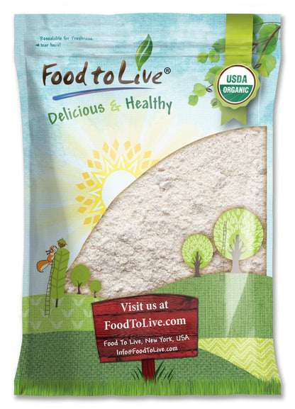 Organic Hulled Buckwheat Flour - by Food To Live
