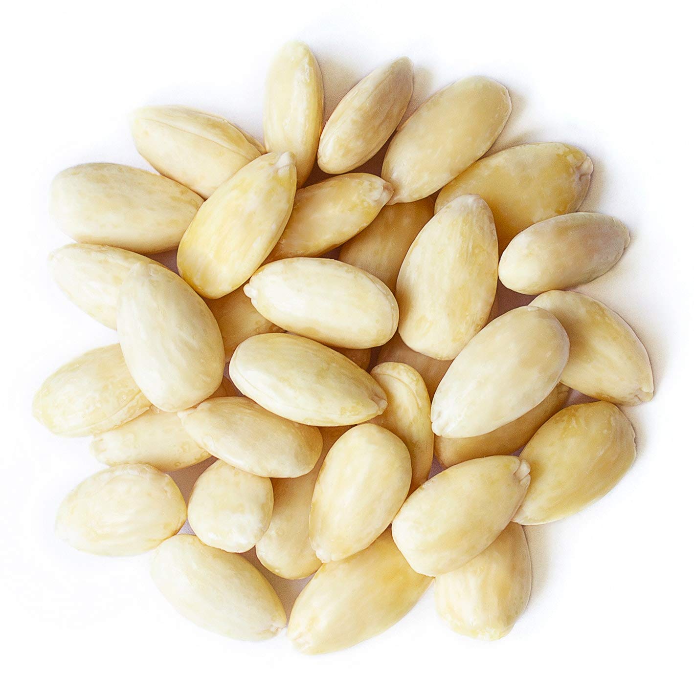 Blanched Almonds — Whole, Non-GMO Verified, Kosher, Raw, Vegan - by Food to Live