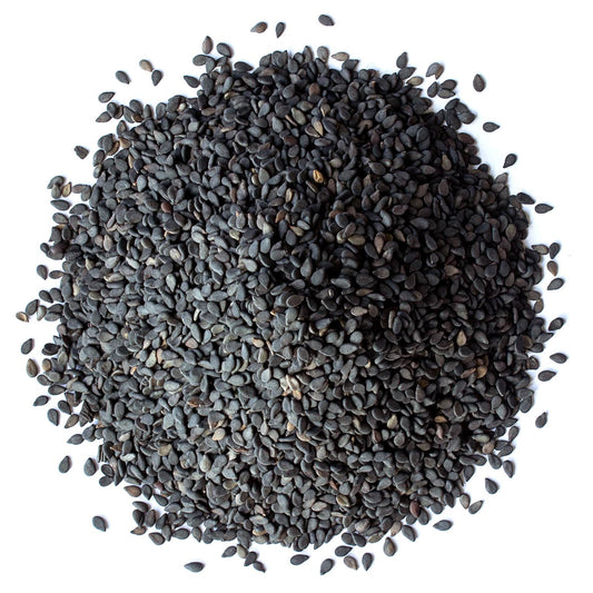 Organic Black Sesame Seeds - Raw, Unhulled, Non-GMO, Kosher, Vegan, Bulk, Kala Til - by Food to Live
