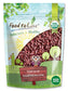 Organic Red Kidney Beans - Non-GMO, Dry, Raw, Sproutable, Vegan, Kosher, Bulk - by Food to Live