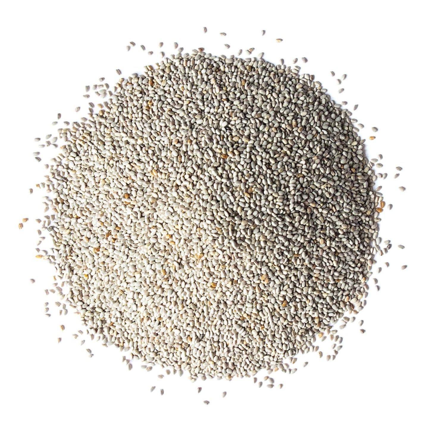 White Chia Seeds — Non-GMO Verified, Whole, Raw, Kosher, Keto, Vegan, Bulk, Rich in Omega 3, Great for Cereals and Smoothies, Sirtfood - by Food to Live