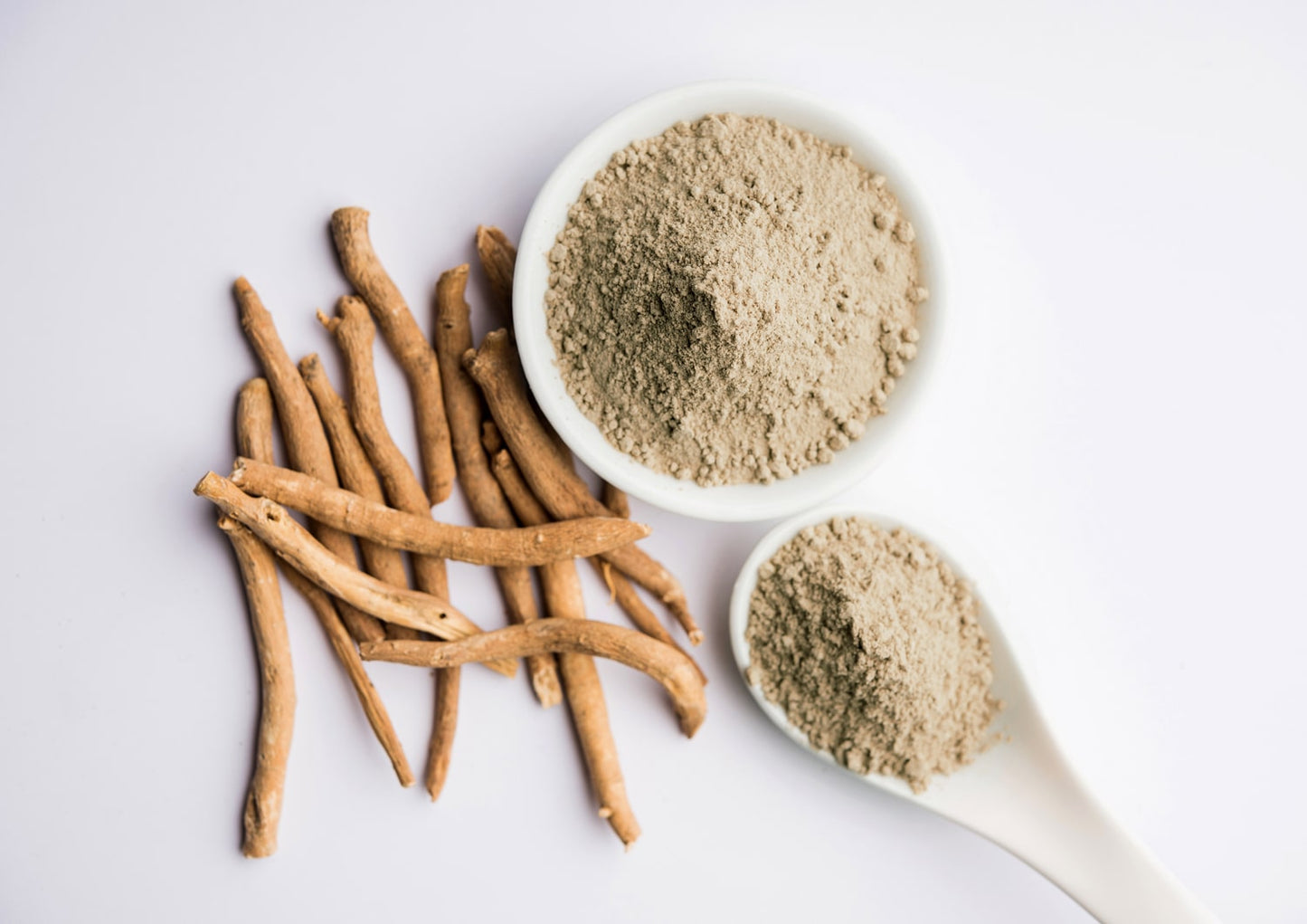 Organic Ashwagandha Root Powder – Non-GMO, Finely Ground Indian Ginseng, Pure, Raw, Ayrvedic, Vegan, Bulk. Easy to Mix. Adaptogenic Herb. Great for Desserts, Hot Beverages, and Smoothies