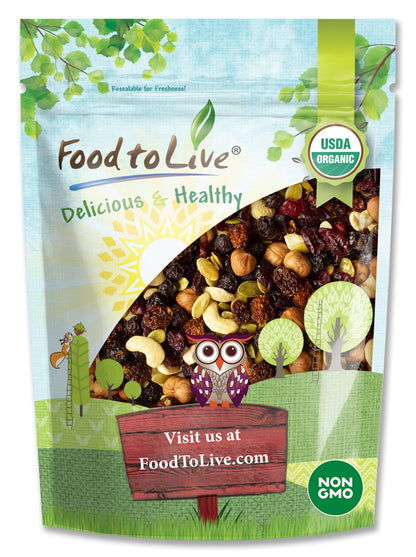 Organic Snack Mix - by Food To Live