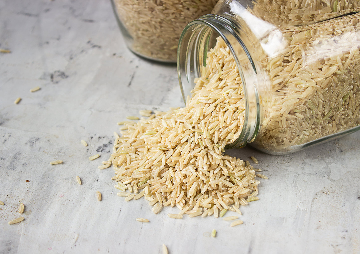 Long Grain Brown Rice - Whole, Raw, Unpolished, Kosher, Vegan, Bulk