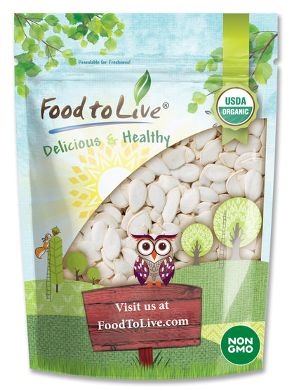 Organic Raw Pumpkin Seeds in Shell - by Food To Live