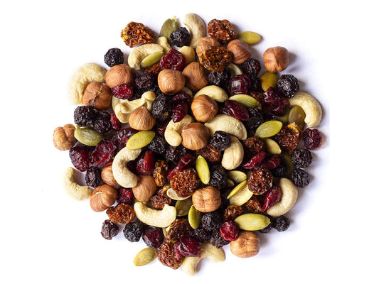 Organic Snack Mix — Raw Nuts and Berries with Pumpkin Seeds, Non-GMO, Non-Irradiated, Kosher, Vegan Superfood, Bulk - by Food to Live