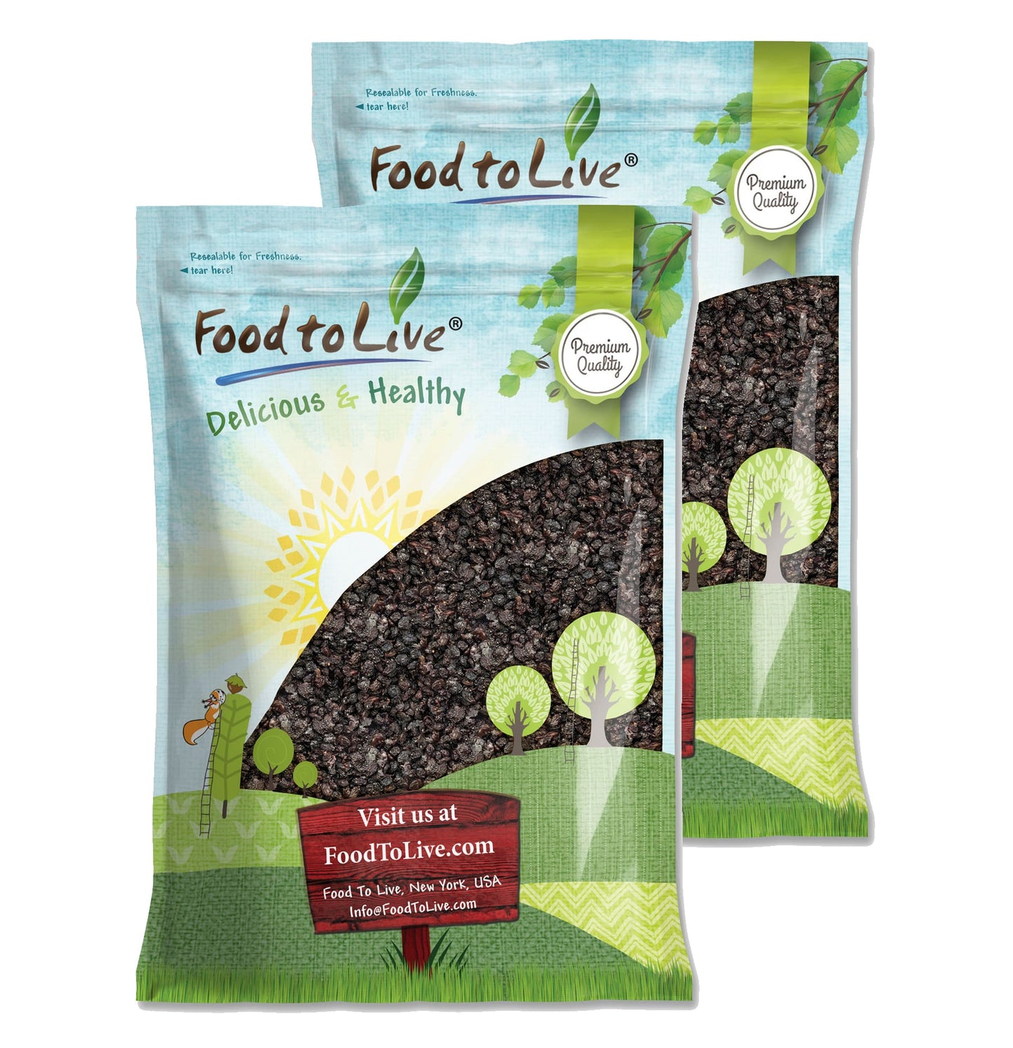 California Zante Currant Raisins - Sun-Dried Seedless Grapes, Unsweetened, Unsulfured, No Added Oil, Vegan, Kosher, Bulk. Tangy-Sweet, Chewy, and Meaty. Great for Healthy Trail Mix Snack