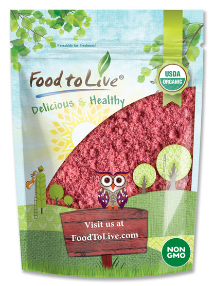 Organic Strawberry Powder - by Food To Live
