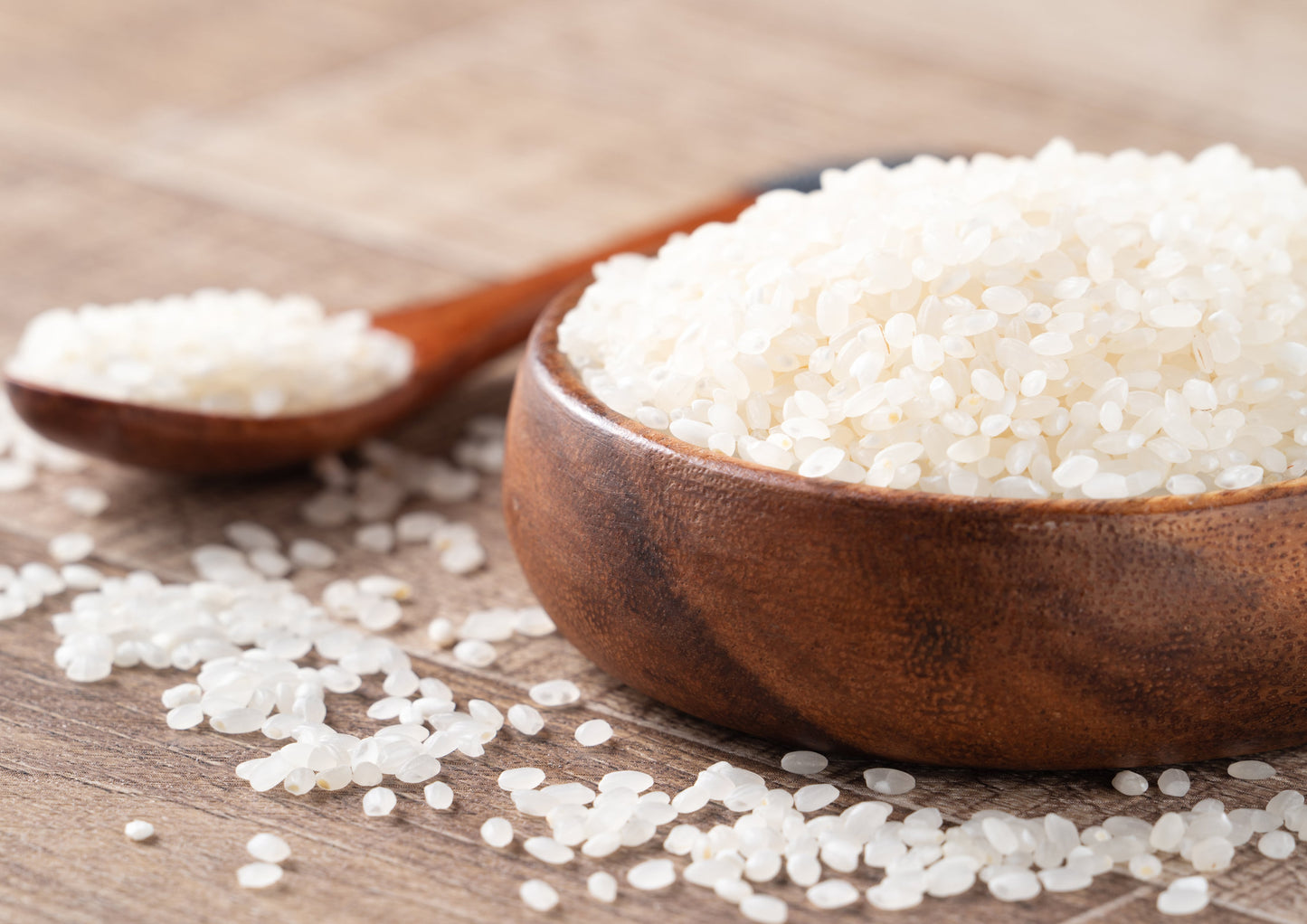 Short-Grain White Rice — Premium Japanese Style Short-Grain Rice, Perfectly Sticky, Vegan, Kosher, Bulk Rice. Easy to Cook. Great as a Side Dish. Great for Sushi, Rice Salads, and Desserts