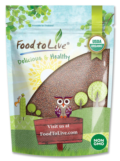 Organic Broccoli Seeds for Sprouting - by Food To Live