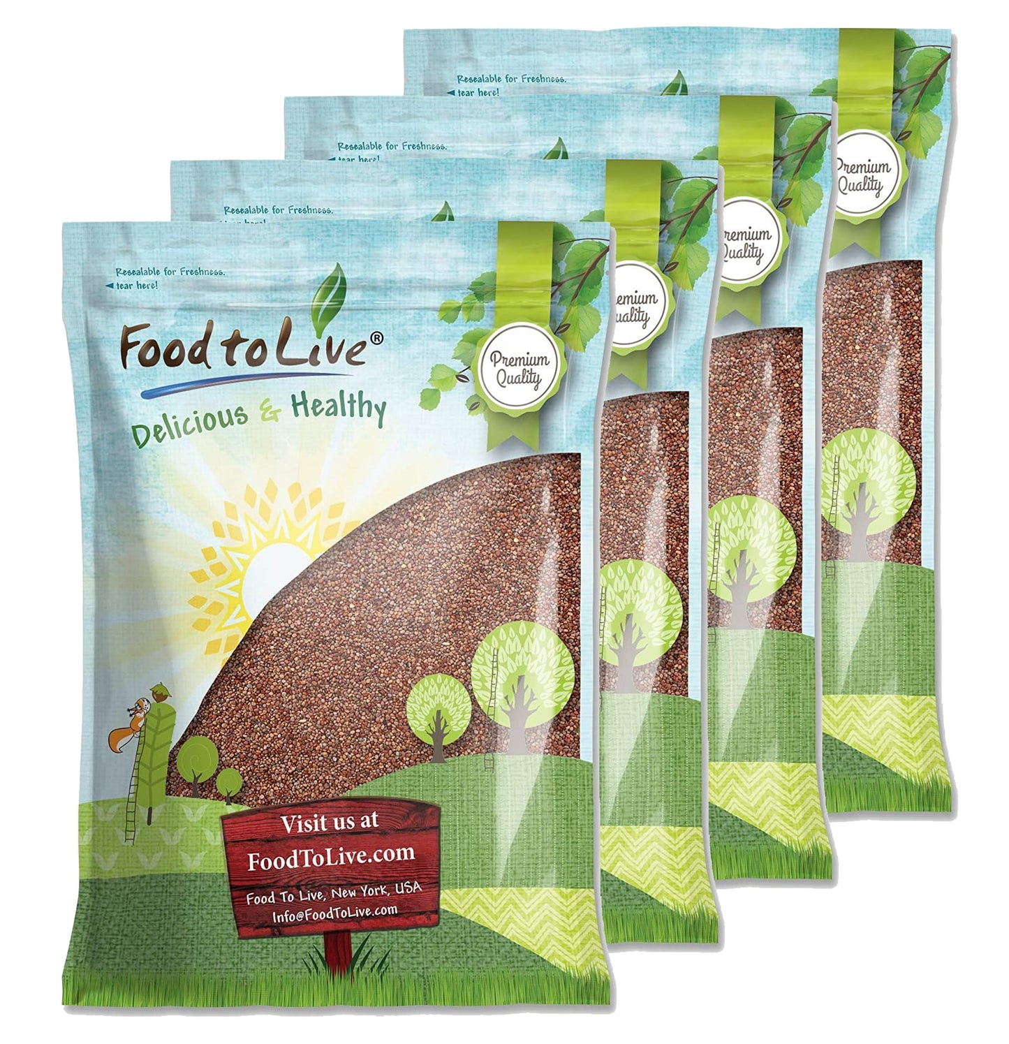 Radish Seeds — Non-GMO Verified, Kosher, Raw, Sproutable, Vegan - by Food to Live