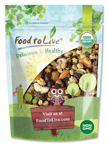 Organic Snack Wise Trail Mix - by Food To Live