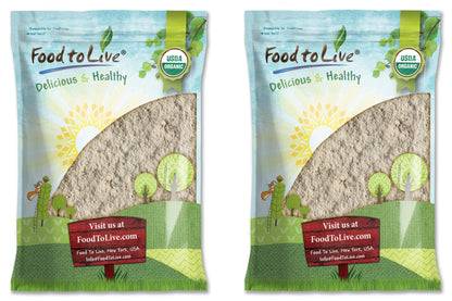 Organic Barley Sprout Powder — Grown from Non-GMO Seeds, Non-Irradiated, Pure, Vegan Superfood, Bulk - by Food to Live