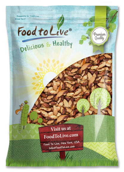 Dry Roasted Brazil Nuts - by Food To Live